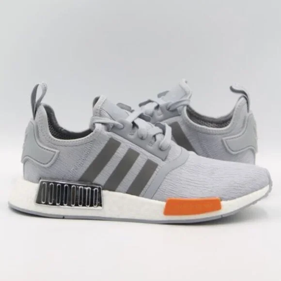 Shoes | Adidas Nmd R1 Mens Athletic Sneakers Running Shoes Grey White  Silver Fy573 | Poshmark